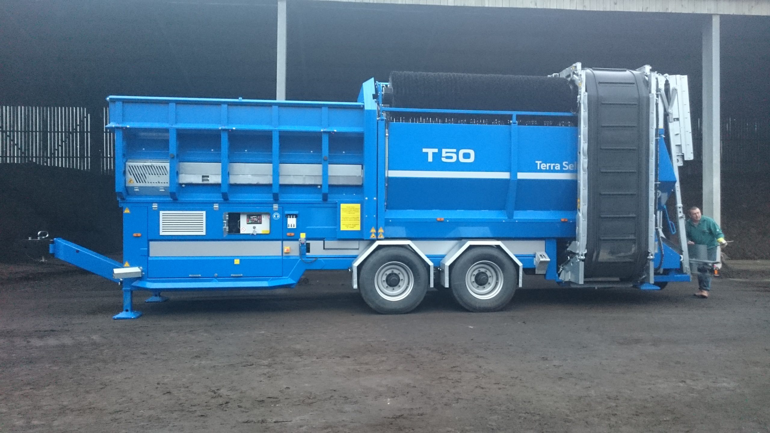 Crible à tambour terra select T50