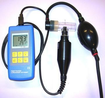 Appareil électronique de mesure d'oxygène