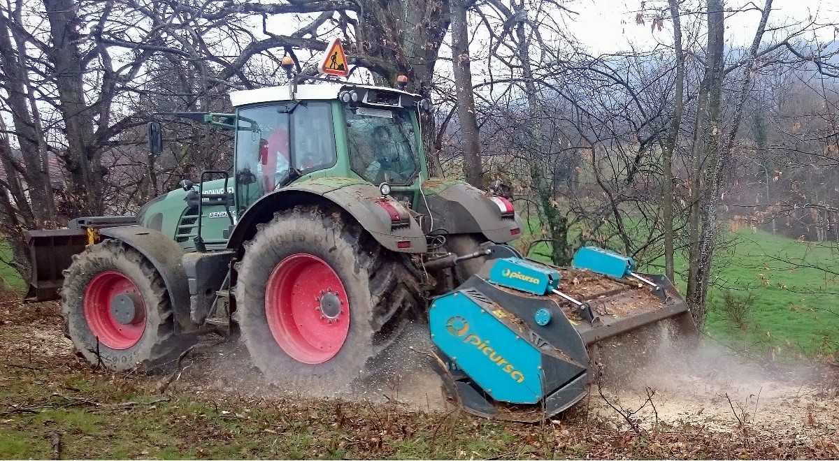 Broyeur forestier 3 points Picursa Combat